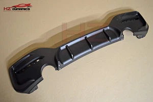 Alerón difusor labio trasero negro mate para 2015 BMW Serie 1 F20 F21 LCI Reino Unido - Imagen 1 de 6