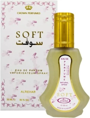 Al Rehab Soft EDP 35ml Unisex Long Lasting Fresh Floral Arabian Perfume Spray