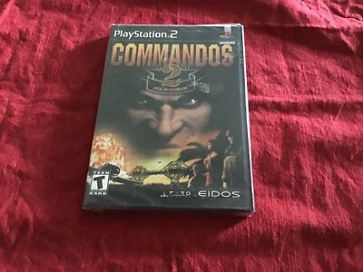 COMMANDOS 2 MEN OF COURAGE PS2 FACTORY SEALED!!! **FAST SHIP** - Image 1 of 3