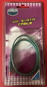 Cooler Master UV S-ATA Cable Blue 150mbps Or Higher Length 18” , 24” - Picture 1 of 3