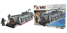 LANDING CRAFT M38-70070 SLUBAN WWII SERIE BUILDING BLOCKS CONSTRUCTION SOLDIER