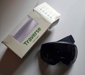 Retrospec 5452 Traverse Goggles V2 - Snow Goggles - Matte Black/Stone - New - Picture 1 of 9