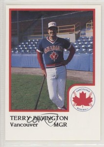 1986 ProCards Vancouver Canadians Terry Bevington