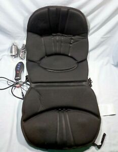 HOMEDICS BACK MASSAGER CUSHION WITH HEAT5 ZONES PORTABLE BKP-1001 