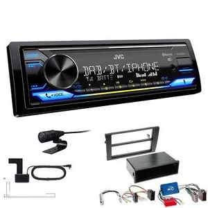 JVC KD-X472DBT Autoradio Bluetooth DAB+ für Audi A4 mit Symphony /Navi Plus - Bild 1 von 6