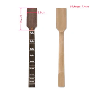 Mahogany Guitar Neck 22fret 25.5Inch Rosewood Fretboard Paddle head #D9 - Picture 1 of 6