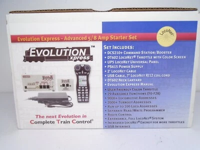Digitrax Evolution Express DCC set with 5 amp power supply - Image 1 of 3
