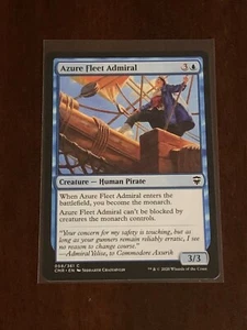 Magic the Gathering Commander Legends Azure Fleet Admiral - Picture 1 of 2
