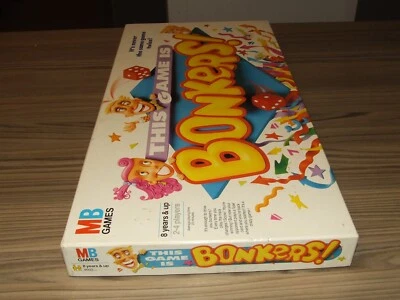 Vintage This Game Is Bonkers Never The Same Game Twice MB Games 2-4 Players 8+ - Image 1 of 4
