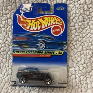2000 Hot Wheels Future Fleet 2000 Series 3/4 Jeep Jeepster Black #003 5sp Sealed - Picture 1 of 11
