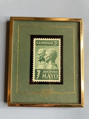 STAMPS & STORIES DENTAL HEALTH DRS. MAYO TEACHERS OF AMERICA STAMP 1964 - Image 1 of 2