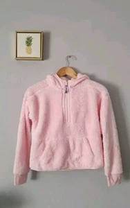 Xersion Jacket Girls Fuzzy Color Pink Zipper Front Size Large (14) New Hoodie - Picture 1 of 5