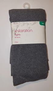 New Xhilaration Womens Charcoal Heather Gray Tights Size M/L 40 Denier - Picture 1 of 2
