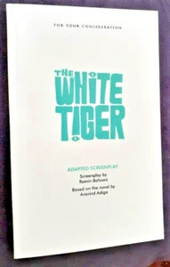 THE WHITE TIGER FYC 2020 MEJOR GUIÓN NOMINACIÓN PROMOCIÓN RAMIN BAHRANI - Imagen 1 de 2