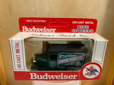 Budweiser Vintage Die-Cast Green Beer Truck 1:64 - Lledo 1979 - New in Box - Image 1 of 2