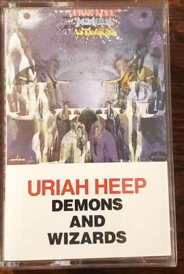 Uriah Heep - Demons And Wizards - Cassette - Mercury Records 812 297-4 - Image 1 of 3