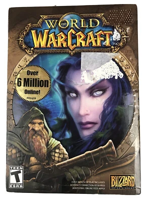World of Warcraft Original PC Game Complete Blizzard Entertainment Box Manual - Image 1 of 4
