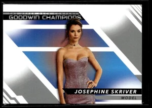 2022 UPPER DECK GOODWIN CHAMPIONS JOSEPHINE SKRIVER MODEL #91 - Picture 1 of 2