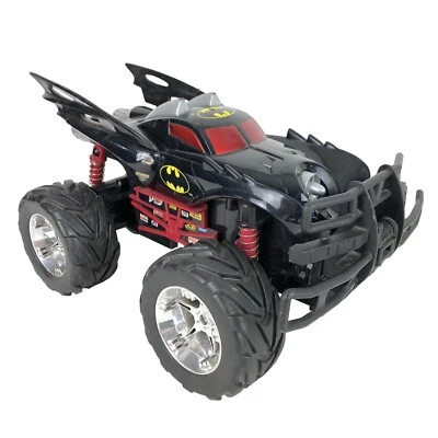 Batman Monster Truck Batmobile Tyco RC No Remote No Battery Untested 2003 DC - Image 1 of 4