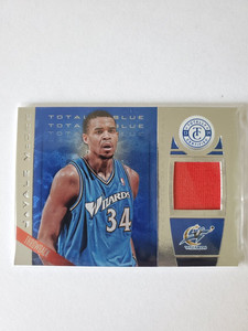 2013-14 Totally Certified Materials Blue #168 JaVale McGee 30/99 Jersey