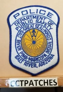 SALT RIVER, ARIZONA POLICE SHOULDER PATCH AZ - Picture 1 of 2