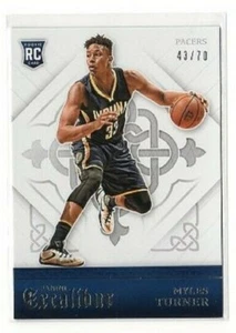 2015/16 PANINI EXCALIBUR MYLES TURNER SILVER RC (43/70) - Picture 1 of 1