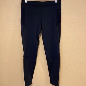 Brooks women's fleece lined running tights, Black, Size Large - Picture 1 of 9