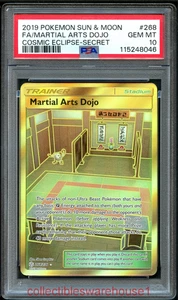 Pokemon Eclissi Cosmica Arti Marziali Dojo 268 PSA 10 - Foto 1 di 2