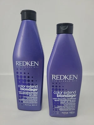 Redken Color Extend Blondage Shampoo 10.1oz & Conditioner 8.5oz DUO NEW - Image 1 of 4