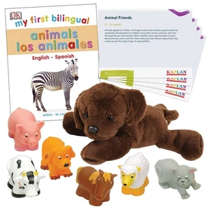 Kaplan Early Learning Animal Friends Learning Kit - Bilingual - Picture 1 of 6