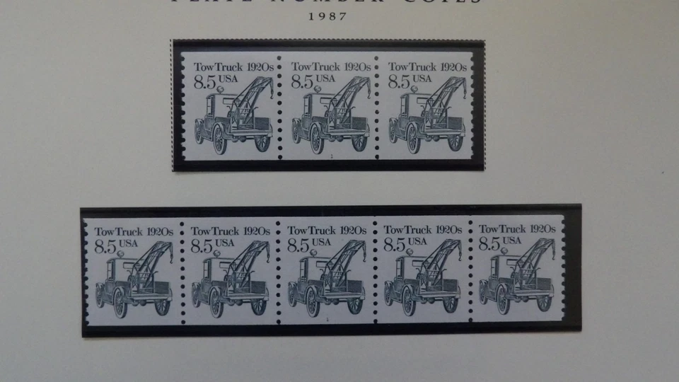 #2129 8.5c Tow Truck PNC3 & PNC5 #1 MNH OG VF - Image 1 of 1