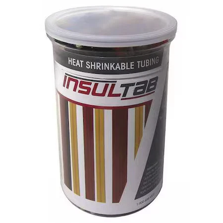Insultab 30-Pvc-175Bk термоусадочная трубка набор, тонкая стенка, 2:1 I.D. Коэффициент усадки, - Изображение 1 из 1