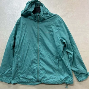 Columbia Rain Jacket Switchback III Womens Rain Coat Size 2XL Full Zip WW0127 - Picture 1 of 11