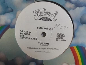 FUNK DELUXE - "THIS TIME" / PROMO! / SALSOUL RECORDS 1984 - Imagen 1 de 3