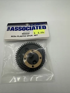Team Associated #89520 - RC8e Plastic Spur 48 Tooth Black - Picture 1 of 1