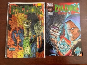 EVIL ERNIE STRAIGHT TO HELL #1 (1995) - Premium Edition Chrom Cover