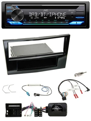 JVC Bluetooth Lenkrad USB DAB CD Autoradio für Opel Astra H Corsa D Zafira B Kla - Bild 1 von 4