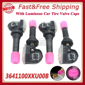 4X TPMS Tire Pressure Sensor For Haval Great Wall Wingle 5 6 7 3641100XKU00B - Picture 1 of 7