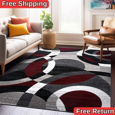 Rugs for Living Room Traditional Oriental Medallion Area Carpets Bedroom Rugs - Image 1 of 2