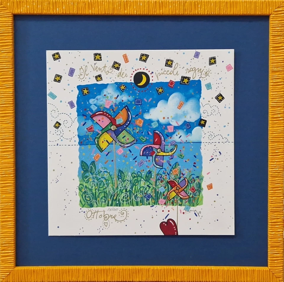 Andrea Agostini   Serigrafia  Ottobre - Immagine 1 di 1