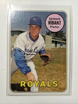 1969 Topps #463 Dennis Ribant - Image 1 of 2