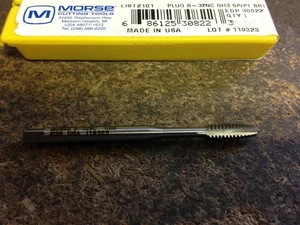 6-32 GH3 Schnellarbeitsstahl 2-schneidiger Spiralpunkt-Stecker - Bild 1 von 1