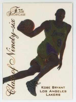 1996-97 Flair Showcase Class of Ninety-Six Kobe Bryant Rookie Lakers #4 A1 - Image 1 of 2