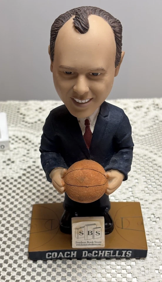 Bobblehead de baloncesto Coach ED DeCHELLIS Penn State NCAA Nittany Lions fuente de alimentación 1 lb Foto 1 de 4