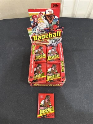 1978 Topps Baseball Wax Pack (1) Sealed From Box Murray, Molitor, Trammell RC - Image 1 of 4