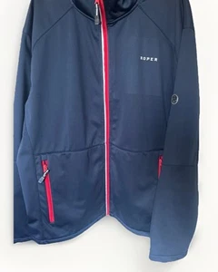 ROPER Fleece Lined Jacket Men’s Size 2XL Navy Blue Western Wear Rancher Cowboy - Picture 1 of 11