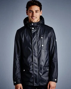 Le Breve Office Navy Hooded Jacket - Size - XL - New Tags - Picture 1 of 2