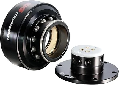 Works Bell RAPFIX II Negro Liberación Rápida Buje de Dirección Boss Kit Japón Nuevo Foto 1 de 4