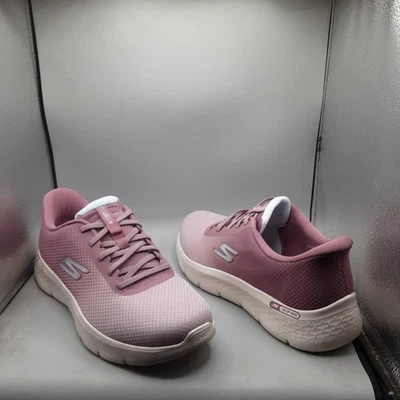 Skechers Slip-ins GO WALK FLEX Mujer Tenis para Caminar-Cheri 11M Malva Foto 1 de 4