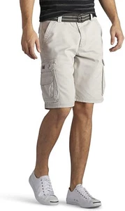 Lee Men's Wyoming Belted Cargo Shorts - Picture 1 of 35